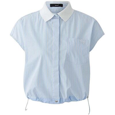 OUÍ Bluse hellblau 46 46 OUÍ Bluse hellblau 46 46
