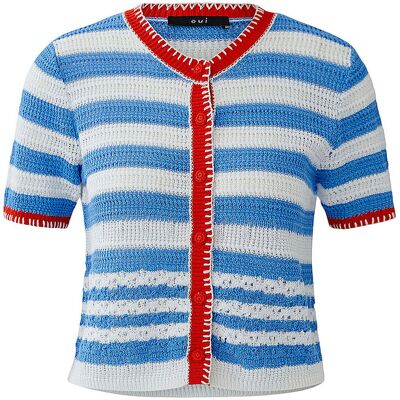 OUÍ Strickjacke blau 36 36 OUÍ Strickjacke blau 36 36