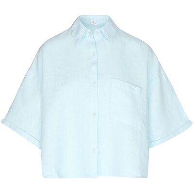 Penn INK Leinenbluse hellblau 40 40 Penn INK Leinenbluse hellblau 40 40