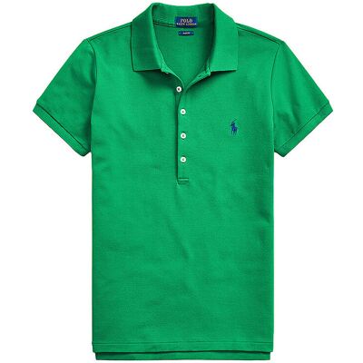 POLO RALPH LAUREN Poloshirt Slim Fit JULIE grün XS XS POLO RALPH LAUREN Poloshirt Slim Fit JULIE grün XS XS