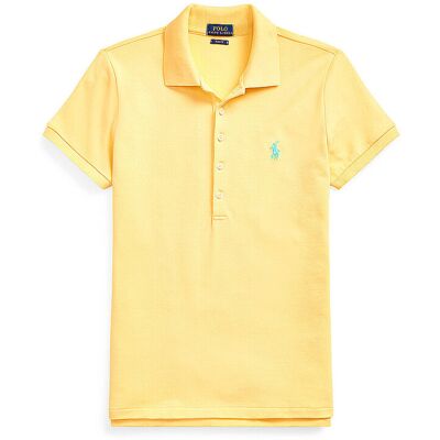 POLO RALPH LAUREN Poloshirt Slim Fit JULIE gelb XS XS POLO RALPH LAUREN Poloshirt Slim Fit JULIE gelb XS XS