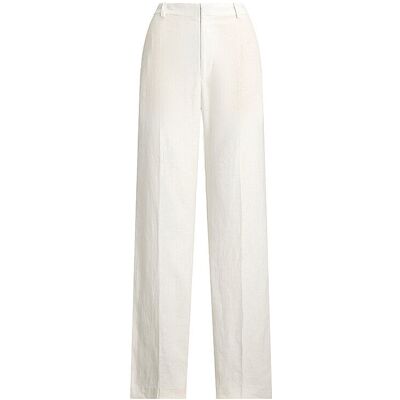POLO RALPH LAUREN Leinenhose weiss 38 38 POLO RALPH LAUREN Leinenhose weiss 38 38