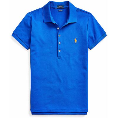 POLO RALPH LAUREN Poloshirt Slim Fit JULIE blau XS XS POLO RALPH LAUREN Poloshirt Slim Fit JULIE blau XS XS