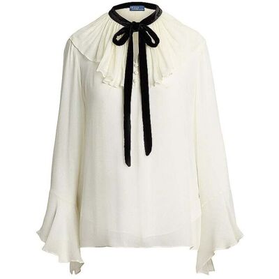 POLO RALPH LAUREN Bluse creme 34 34 POLO RALPH LAUREN Bluse creme 34 34