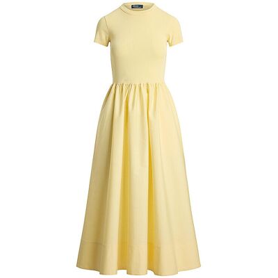 POLO RALPH LAUREN Midikleid gelb M M POLO RALPH LAUREN Midikleid gelb M M