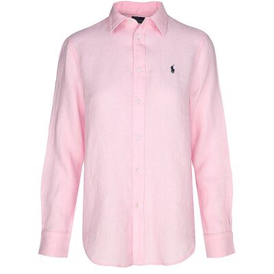 POLO RALPH LAUREN Leinenbluse rosa XS XS POLO RALPH LAUREN Leinenbluse rosa XS XS