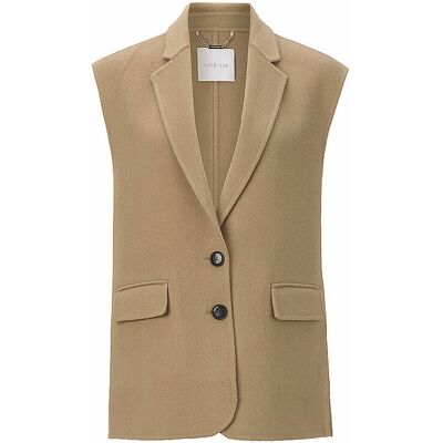RICHROYAL Gilet camel 38 38 RICHROYAL Gilet camel 38 38