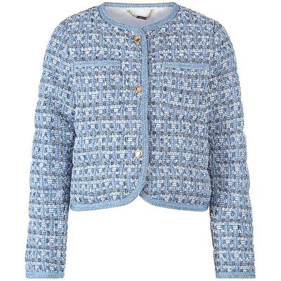 RICHROYAL Strickjacke blau 40 40 RICHROYAL Strickjacke blau 40 40
