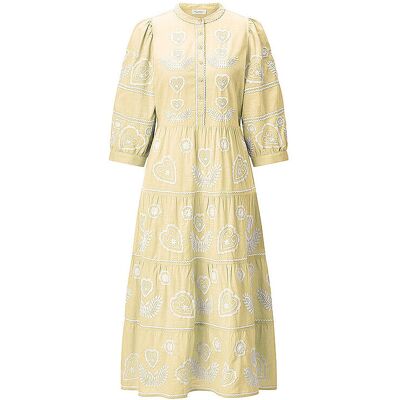 RICHROYAL Midikleid gelb 38 38 RICHROYAL Midikleid gelb 38 38