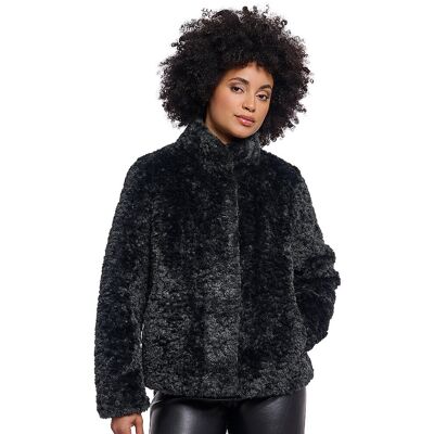RINO&PELLE Jacke in Felloptik KION schwarz 42 42 RINO&PELLE Jacke in Felloptik KION schwarz 42 42