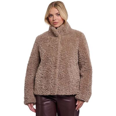 RINO&PELLE Jacke in Felloptik KION braun 44 44 RINO&PELLE Jacke in Felloptik KION braun 44 44