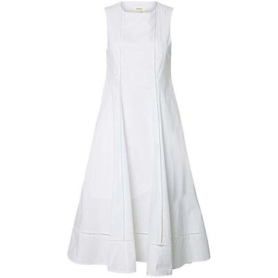 SELECTED FEMME Midikleid SLFDELIA weiss 36 36 SELECTED FEMME Midikleid SLFDELIA weiss 36 36
