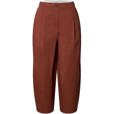 SELECTED FEMME Hose Barrel Leg SLFBARREL braun 42/L32 42/L32 SELECTED FEMME Hose Barrel Leg SLFBARREL braun 42/L32 42/L32