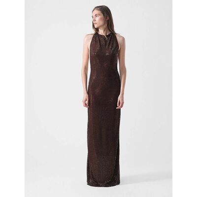 SELF-PORTRAIT Abendkleid braun 34 34 SELF-PORTRAIT Abendkleid braun 34 34