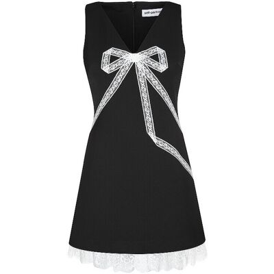 SELF-PORTRAIT Cocktailkleid schwarz 40 40 SELF-PORTRAIT Cocktailkleid schwarz 40 40
