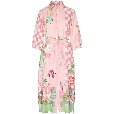 SMITH&SOUL Midikleid rosa M M SMITH&SOUL Midikleid rosa M M