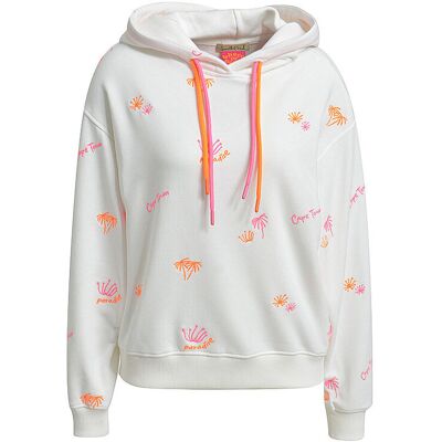 SMITH&SOUL Kapuzensweater - Hoodie weiss L L SMITH&SOUL Kapuzensweater - Hoodie weiss L L