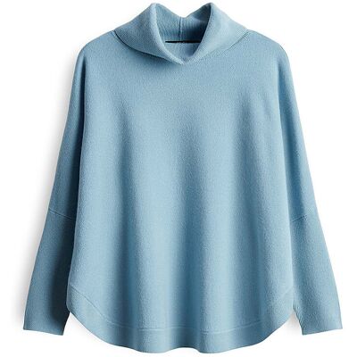 SOMEDAY Rollkragenpullover TARIANA hellblau S S SOMEDAY Rollkragenpullover TARIANA hellblau S S