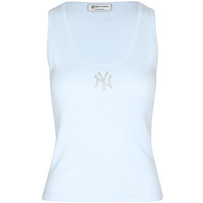 SPORTY & RICH Top YANKEES hellblau M M SPORTY & RICH Top YANKEES hellblau M M