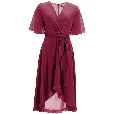 SWING Abendkleid dunkelrot 40 40 SWING Abendkleid dunkelrot 40 40