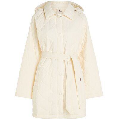 Tommy Hilfiger Steppmantel creme L L Tommy Hilfiger Steppmantel creme L L