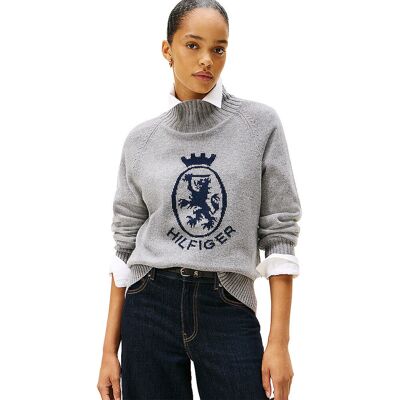 Tommy Hilfiger Rollkragenpullover hellgrau M M Tommy Hilfiger Rollkragenpullover hellgrau M M