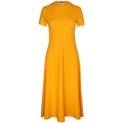 Tommy Hilfiger Midikleid orange M M Tommy Hilfiger Midikleid orange M M