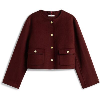 Tommy Hilfiger Jäckchen dunkelrot 38 38 Tommy Hilfiger Jäckchen dunkelrot 38 38