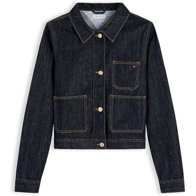 Tommy Hilfiger Jeansjacke dunkelblau XS XS Tommy Hilfiger Jeansjacke dunkelblau XS XS