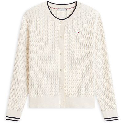 Tommy Hilfiger Strickjacke creme XS XS Tommy Hilfiger Strickjacke creme XS XS