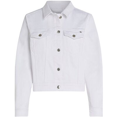 Tommy Hilfiger Jeansjacke weiss 34 34 Tommy Hilfiger Jeansjacke weiss 34 34