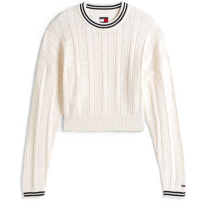 TOMMY JEANS Pullover weiss XL XL TOMMY JEANS Pullover weiss XL XL