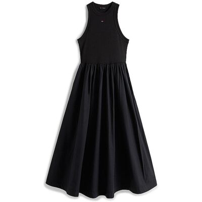 TOMMY JEANS Maxikleid schwarz M M TOMMY JEANS Maxikleid schwarz M M