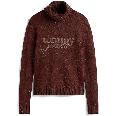 TOMMY JEANS Rollkragenpullover braun XS XS TOMMY JEANS Rollkragenpullover braun XS XS