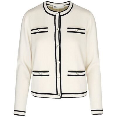 TORY BURCH Strickjacke KENDRA creme L L TORY BURCH Strickjacke KENDRA creme L L
