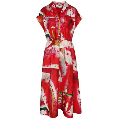 TORY BURCH Midikleid pink 36 36 TORY BURCH Midikleid pink 36 36