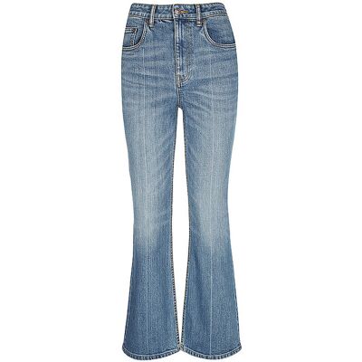 TORY BURCH Jeans Flared Fit blau 27 27 TORY BURCH Jeans Flared Fit blau 27 27
