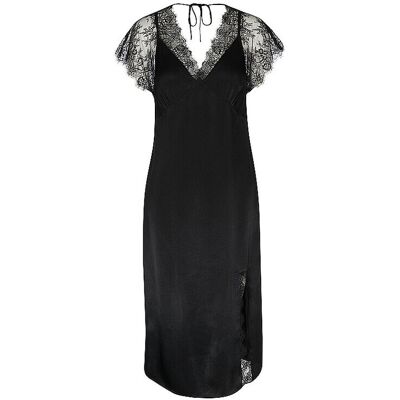 TWINSET Midikleid schwarz 36 36 TWINSET Midikleid schwarz 36 36