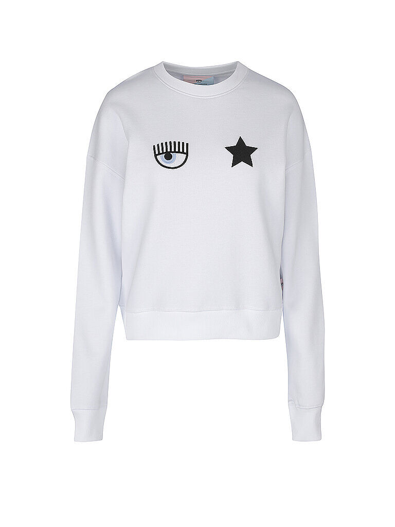 CHIARA FERRAGNI Sweater weiß   Damen   Größe: M   71CBIT01 CFC0T