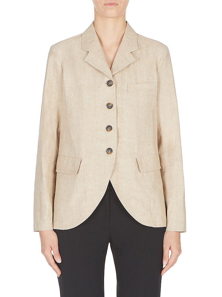 Giorgio Armani EMPORIO ARMANI Leinenblazer Icon beige   Damen   Größe: 34   8N2G81 2NF4Z