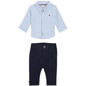 Tommy Hilfiger Baby Set Hemd Und Hose 2-Teilig  Blau   Kinder   Größe: 68   Kn0kn01784