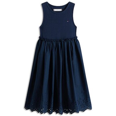 Tommy Hilfiger Mädchen Kleid dunkelblau 176 176 Tommy Hilfiger Mädchen Kleid dunkelblau 176 176