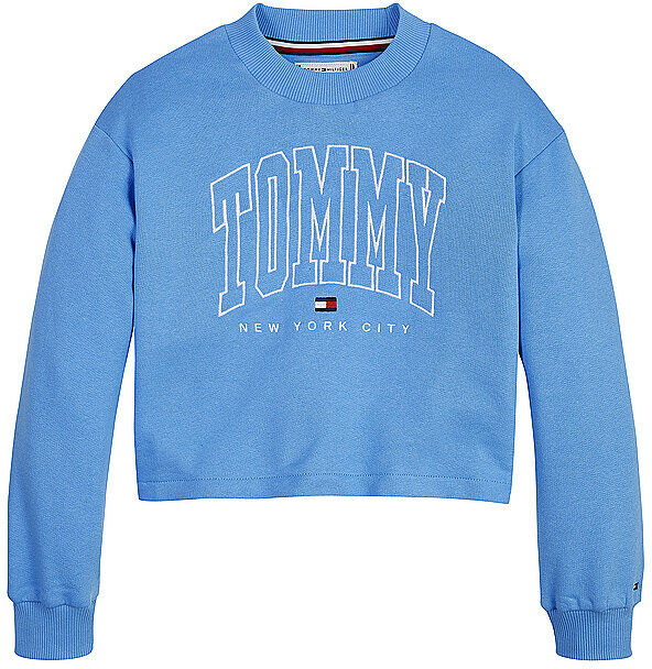 Tommy Hilfiger Mädchen Sweater blau   Kinder   Größe: 164   KG0KG06522