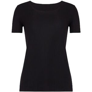 WOLFORD T-Shirt AURORA PURE schwarz L L WOLFORD T-Shirt AURORA PURE schwarz L L