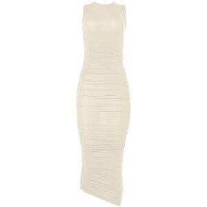 WOLFORD Midikleid creme M M WOLFORD Midikleid creme M M
