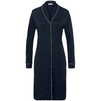 HANRO Nachthemd Natural Comfort dunkelblau XS XS HANRO Nachthemd Natural Comfort dunkelblau XS XS