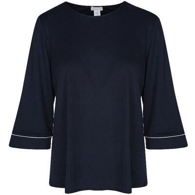 HANRO Pyjama dunkelblau L L HANRO Pyjama dunkelblau L L