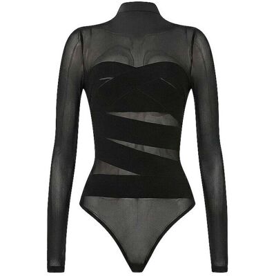 WOLFORD Body INFINITE WRAP black / black schwarz S S WOLFORD Body INFINITE WRAP black / black schwarz S S