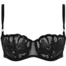 Chantelle Balconette Bh Fleurs Signature Leather Black Schwarz   Damen   Größe: 75c   C12q50