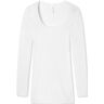 Schiesser Langarmshirt "Luxury" (Weiss) Weiss   Damen   Größe: 42   200765